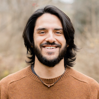 A headshot of Caleb Porzio